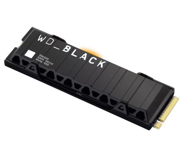 WD Black SN850X 1TB M.2 (PCIe Gen4) SSD NVMe z radiatorem WDS100T2XHE - 1073280 - zdjęcie 2